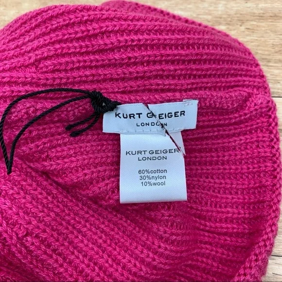 Kurt Geiger Rainbow Shop Rainbow Patch Beanie - Picture 5 of 9